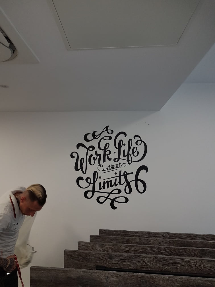 Wall graphics with a stunning design in leeds