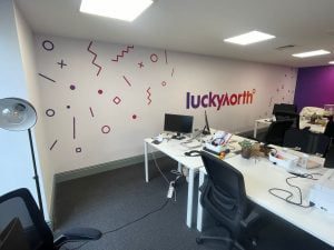 wall graphics lucky north