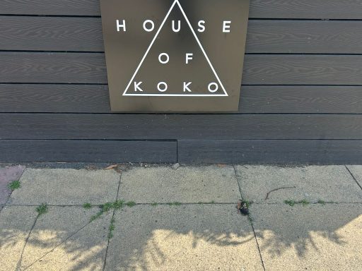 House of Koko Tray Sign